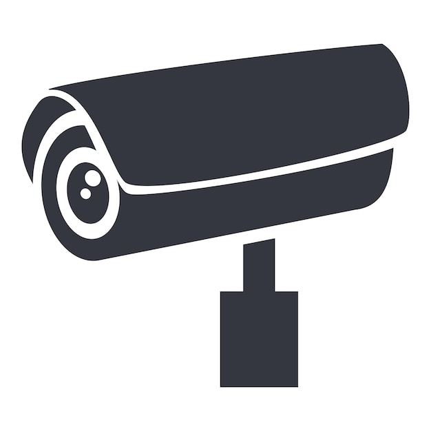 CCTV Icon Vector Security Camera Symbol