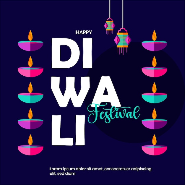 Celebrate Diwali the Festival of Light with Our Contemporary Geometric Minimalist Design I