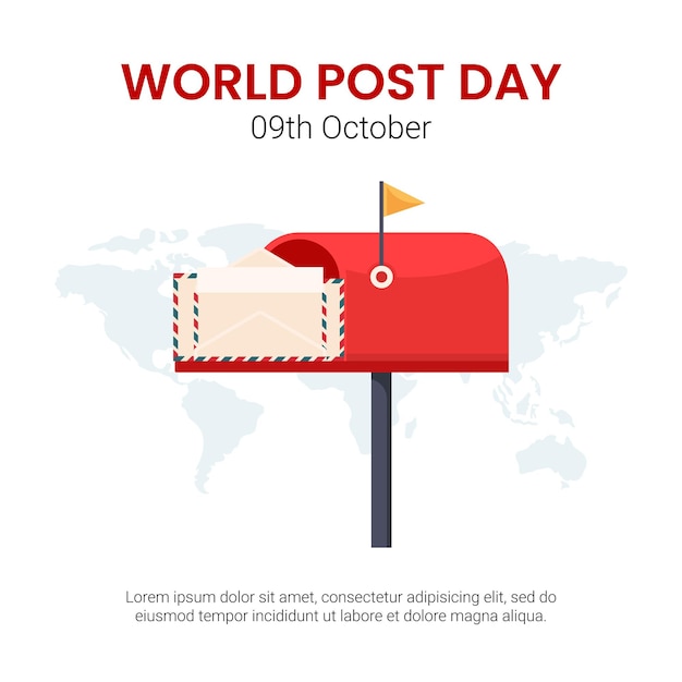 Celebrated world post day 9th oct