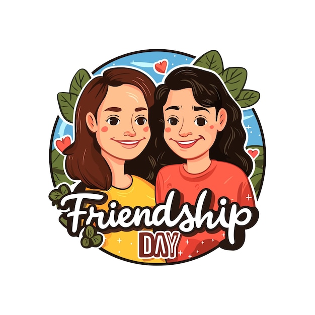 celebration of International Friendship Day Vector amp Illustration