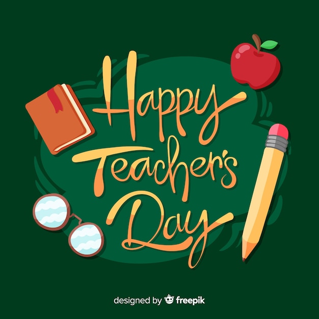 Vector celebration of world teacher's day