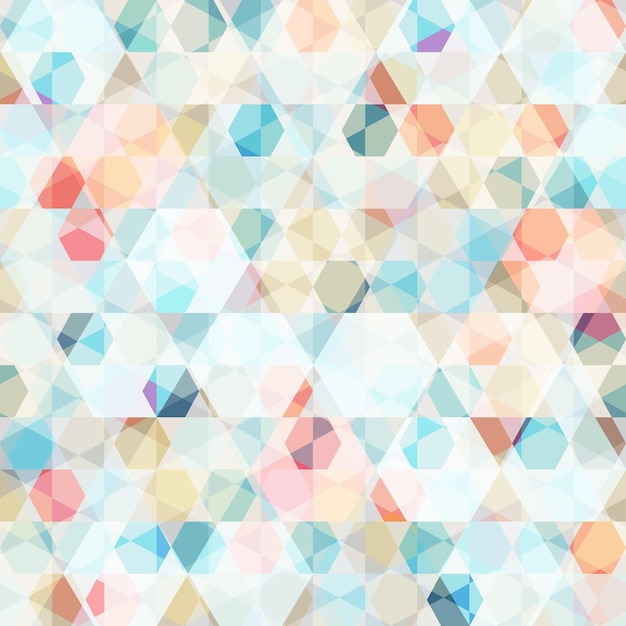 Cell diamond seamless pattern