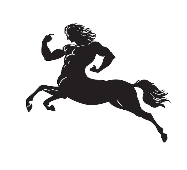 Centaurs Silhouette illustration vector