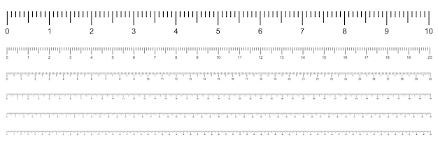 Centimeters measuring scale cm indicator. Precision measurement centimeter icon tools of measure