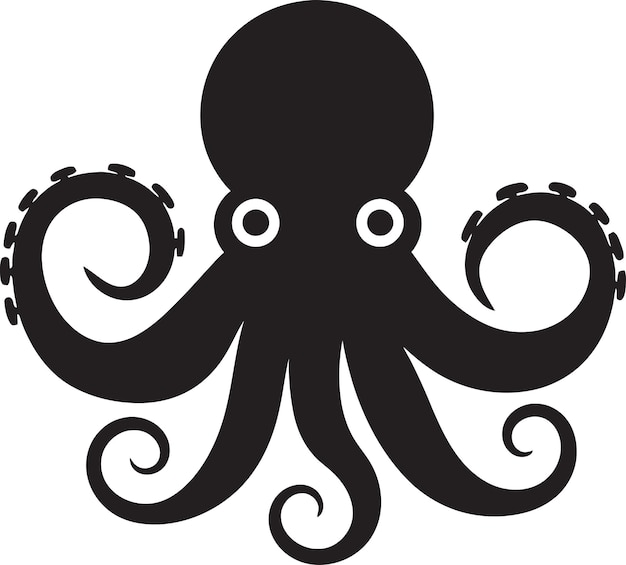 Cephalopod Charisma Emblematic Icon Aquatic Adornments Logo Vector Icon