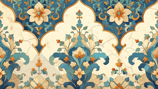 Ceramic Tiles Capture Historical Mughal Art Collection