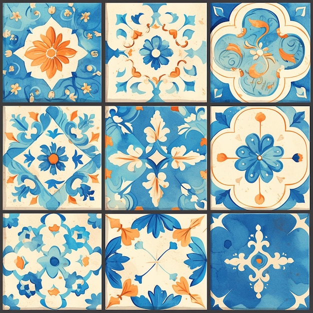 Ceramic Tiles Capture Historical Mughal Art