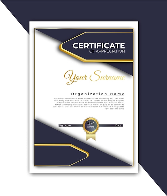 certificate award diploma, achievement, business, honor, elegant