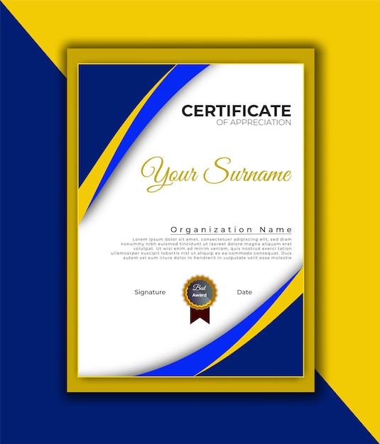 certificate award diploma achievement business