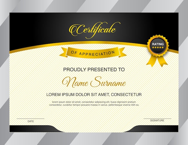 Certificate Design