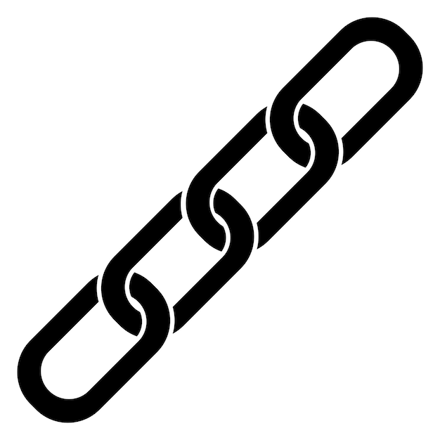 Chain icon vector