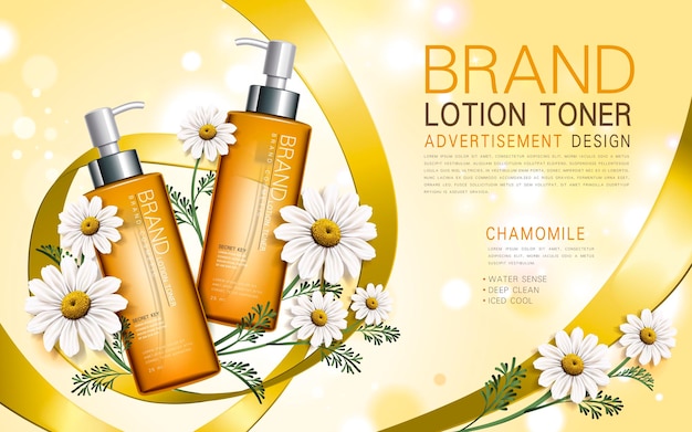 Chamomile lotion toner