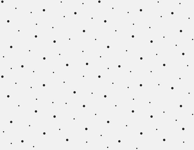 Chaotic dot seamless vector pattern