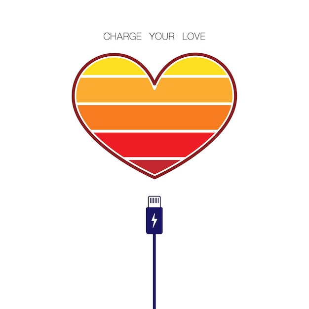 Charge your love symbol