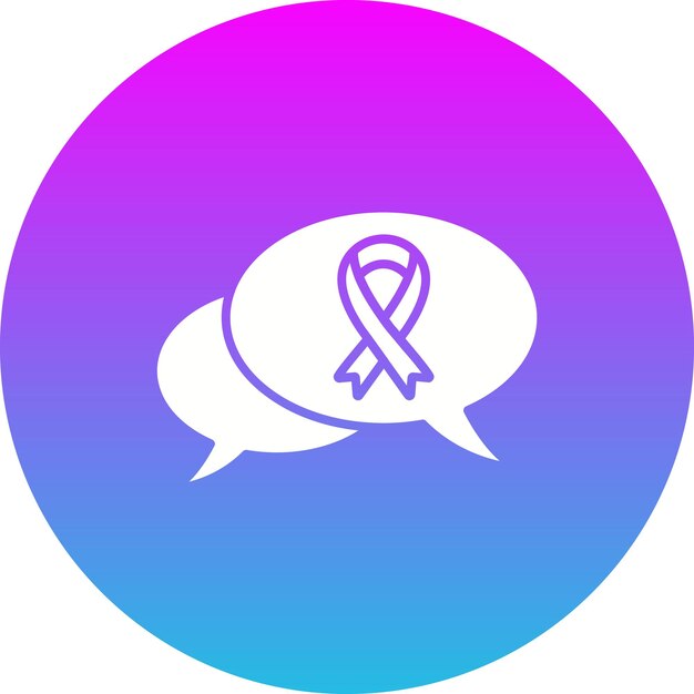 Vector chat bubbles icon