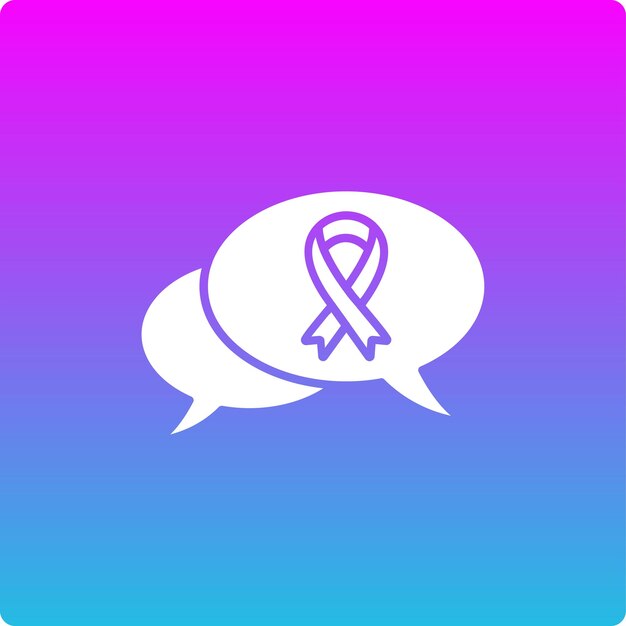 Vector chat bubbles icon