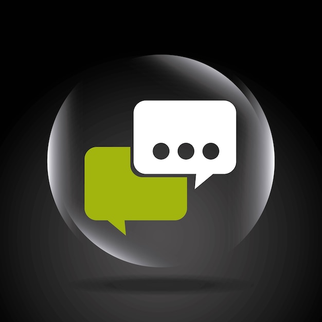 chat icon design