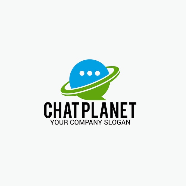 Chat planet logo