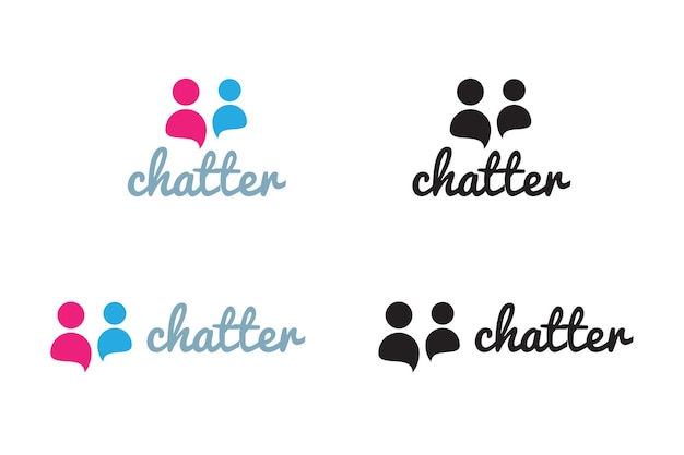 Chatter Logo Template