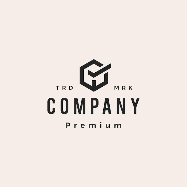 Check box cube hipster vintage logo vector icon illustration