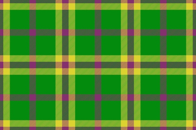 Check fabric textile Tartan background seamless Pattern texture vector plaid