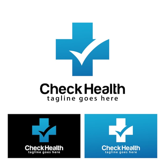 Check health logo design template