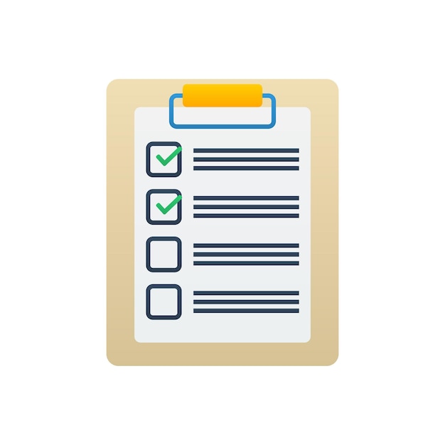 Check list vector icon