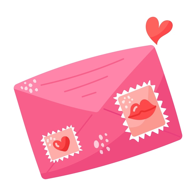 Check out hand drawn sticker of love post