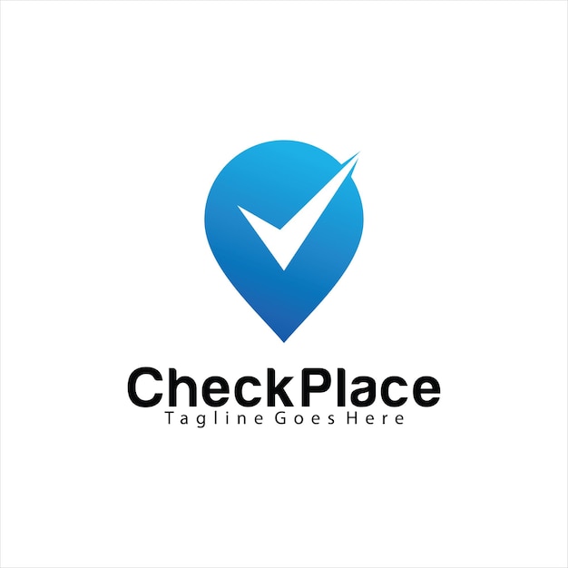 Check Place logo design template