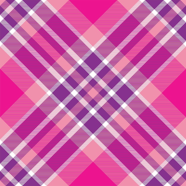 Check plaid pattern seamless. Tartan fabric texture. Stripe square background. Vector textile design.