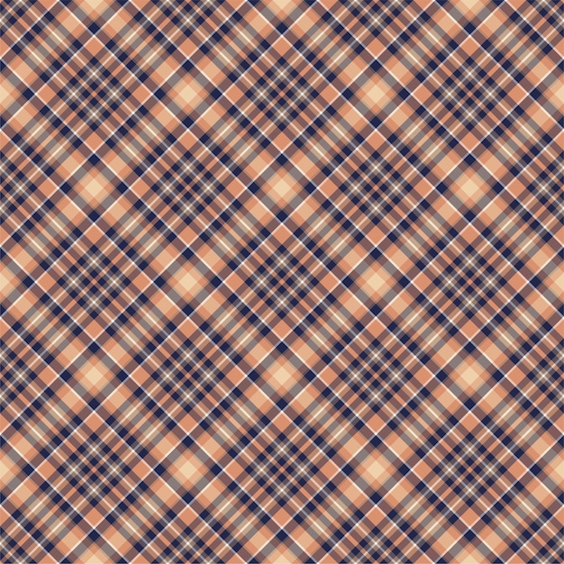 Check plaid seamless pattern. background of textile ornament. Flat fabric design. Tartan.