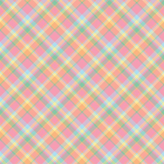 Check plaid seamless pattern