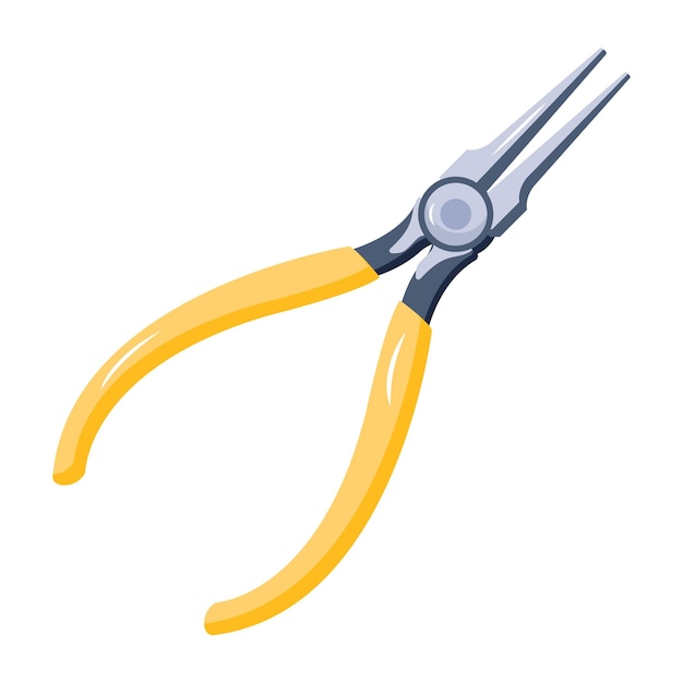 Check this flat icon of pliers