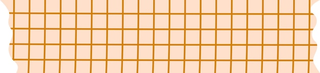 Checkered Autumn Washi Tape