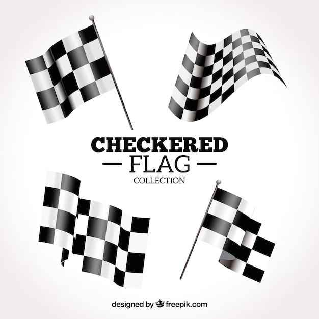 Checkered flag design