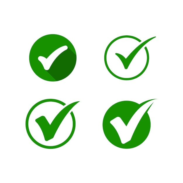 checklist logo icon design isolated