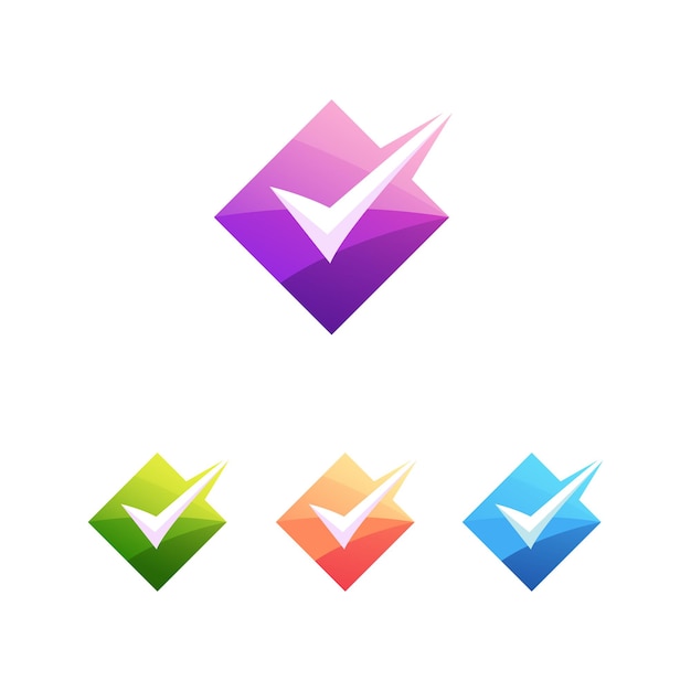 Checklist logo letter correct