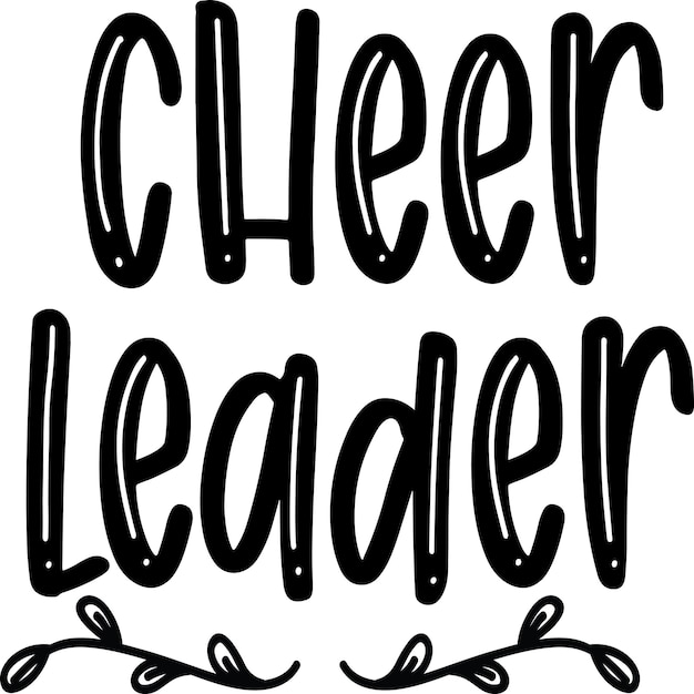 Vector cheer leader1