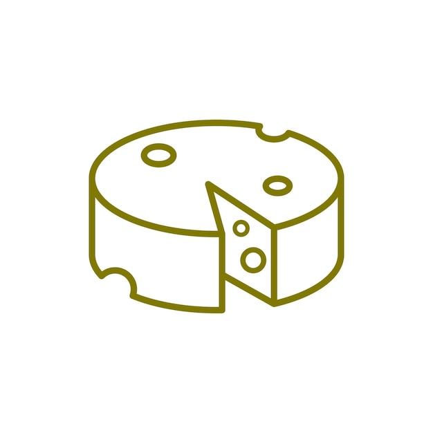 cheese icon vector design templates