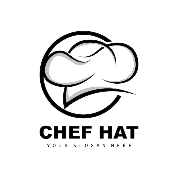 Chef Hat Logo Restaurant Chef Vector Design For Restaurant Catering Deli Bakery