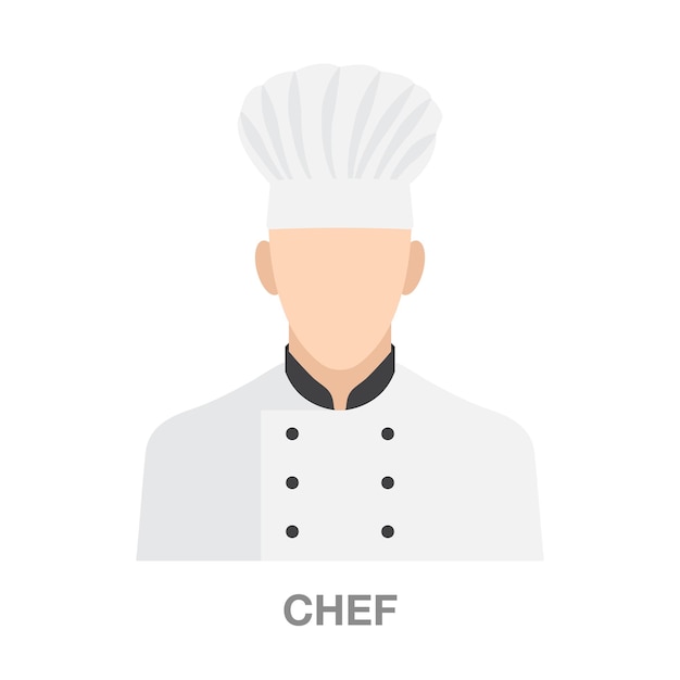 Chef illustration on transparent background