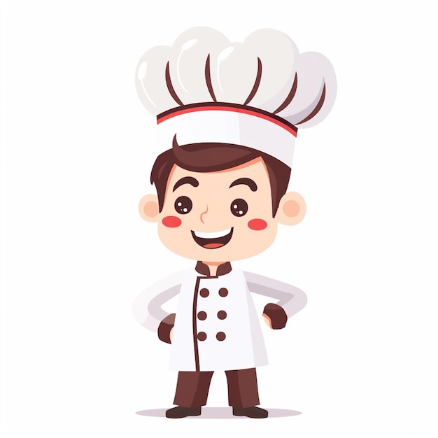 chef restaurant vector kitchen cook hat food professional icon symbol illustration sign