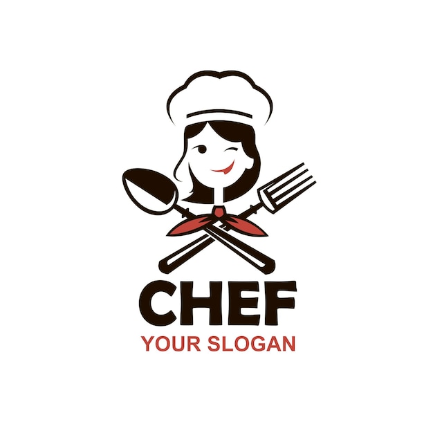 chef woman design