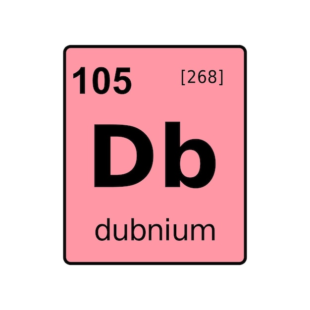 Chemical element of periodic table