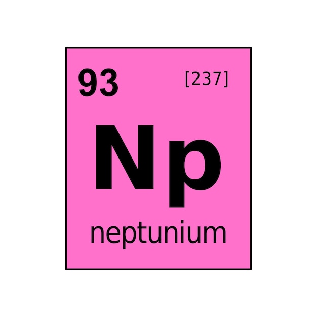 Chemical element of periodic table