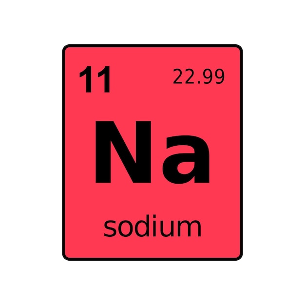 Chemical element of periodic table