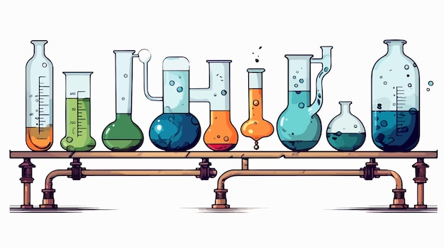 Chemistry Tube Illustration Collection