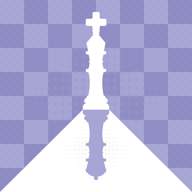 Chess game illustration