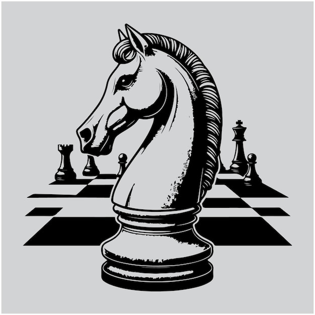 Chess Piece Rook Drawing vector Illustration