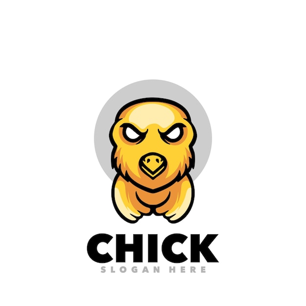 Chick simple mascot